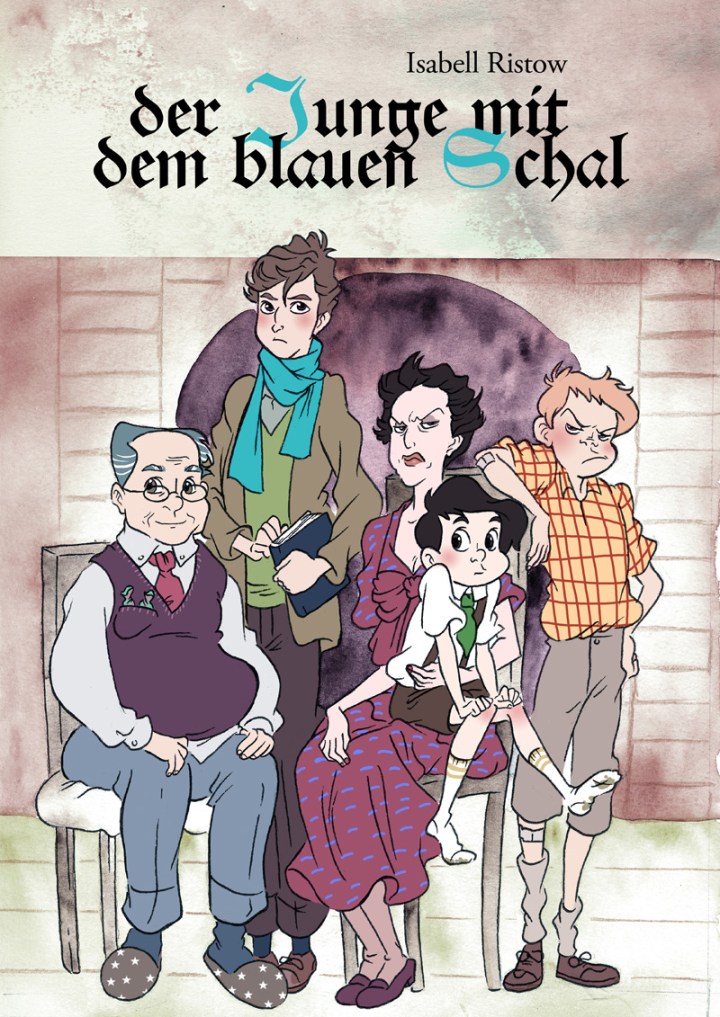 “Der Junge mit dem blauen Schal” erste&nbsp;Seiten